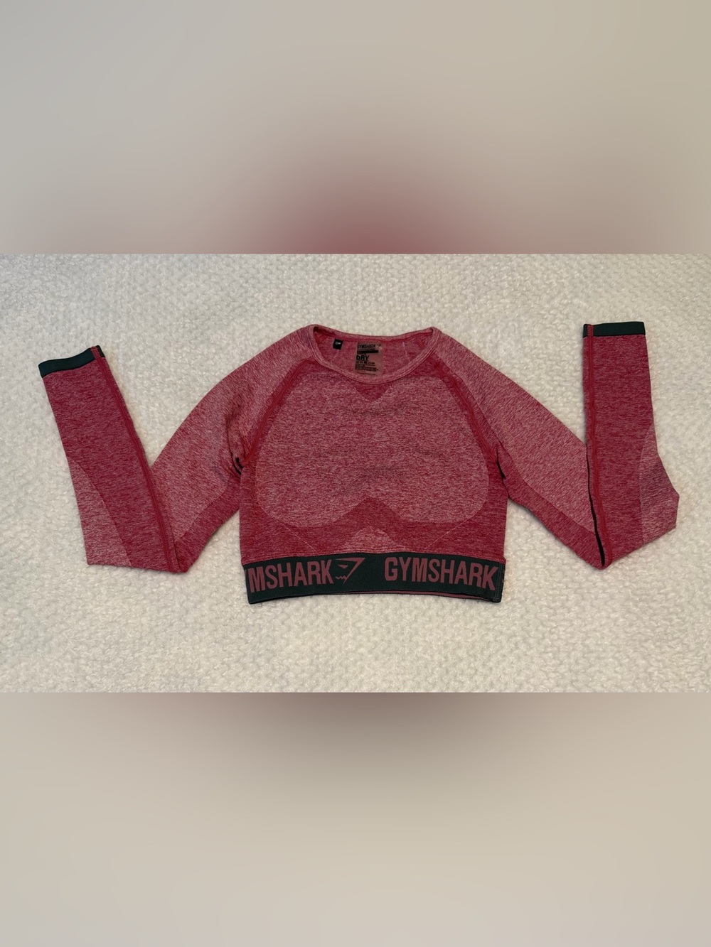 Gymskark cropped long sleeved top